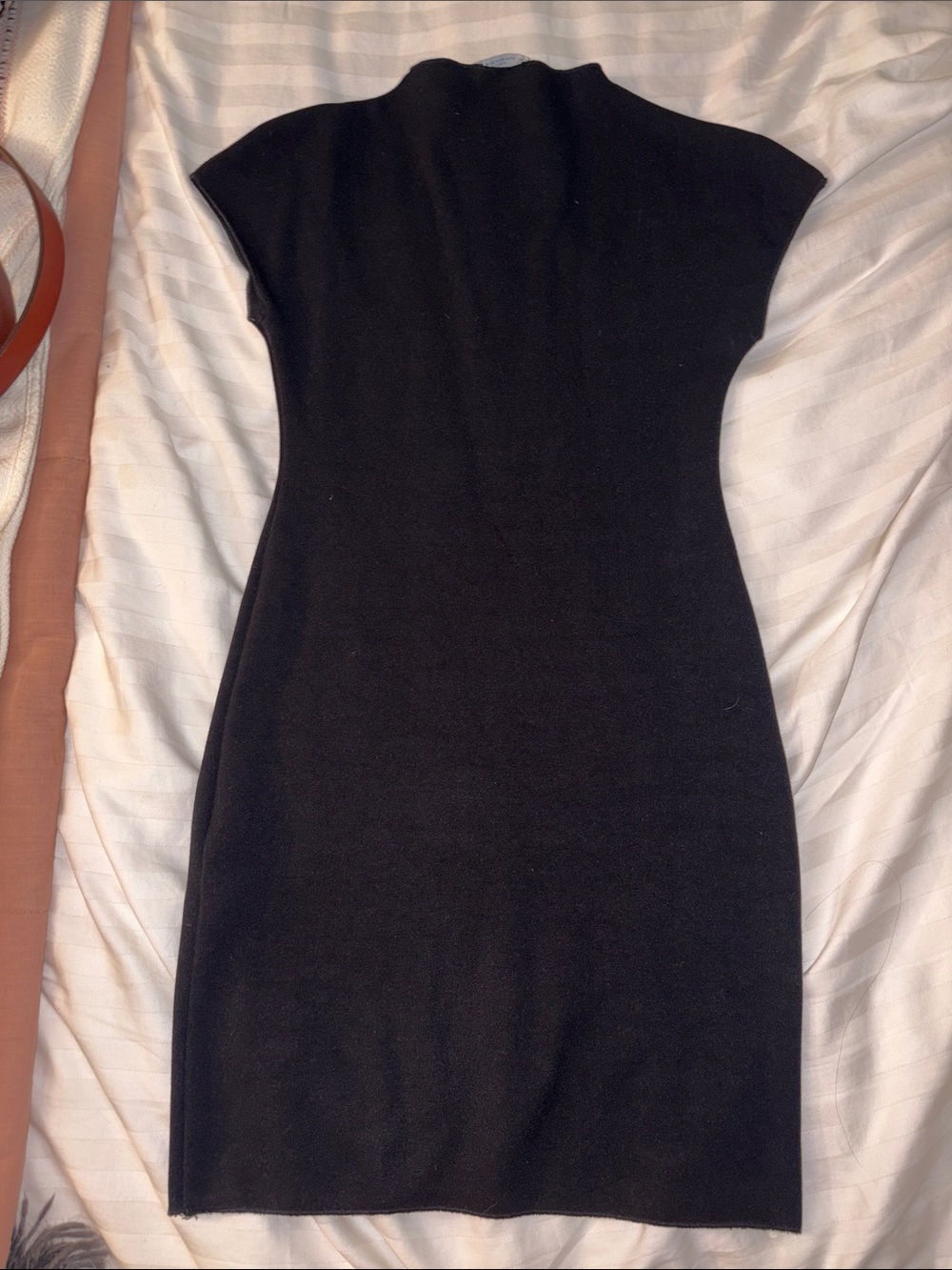 Zara Classic Black Women's Knit Dress - Picture 4 of 4